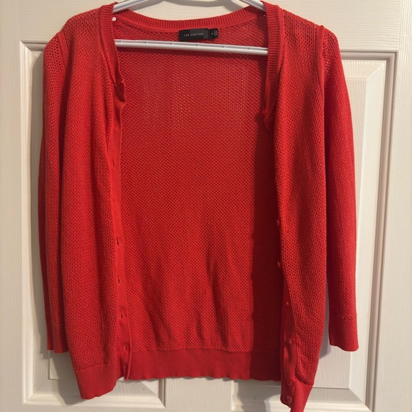 The Limited Women's Orange Sweater-Size Medium-Great Condition - Picture 1 of 7